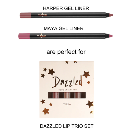 Dazzled Lip Trio Set - Mellow Cosmetics