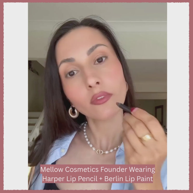 Brown Nude Lip Paint Lipstick Long Wearing